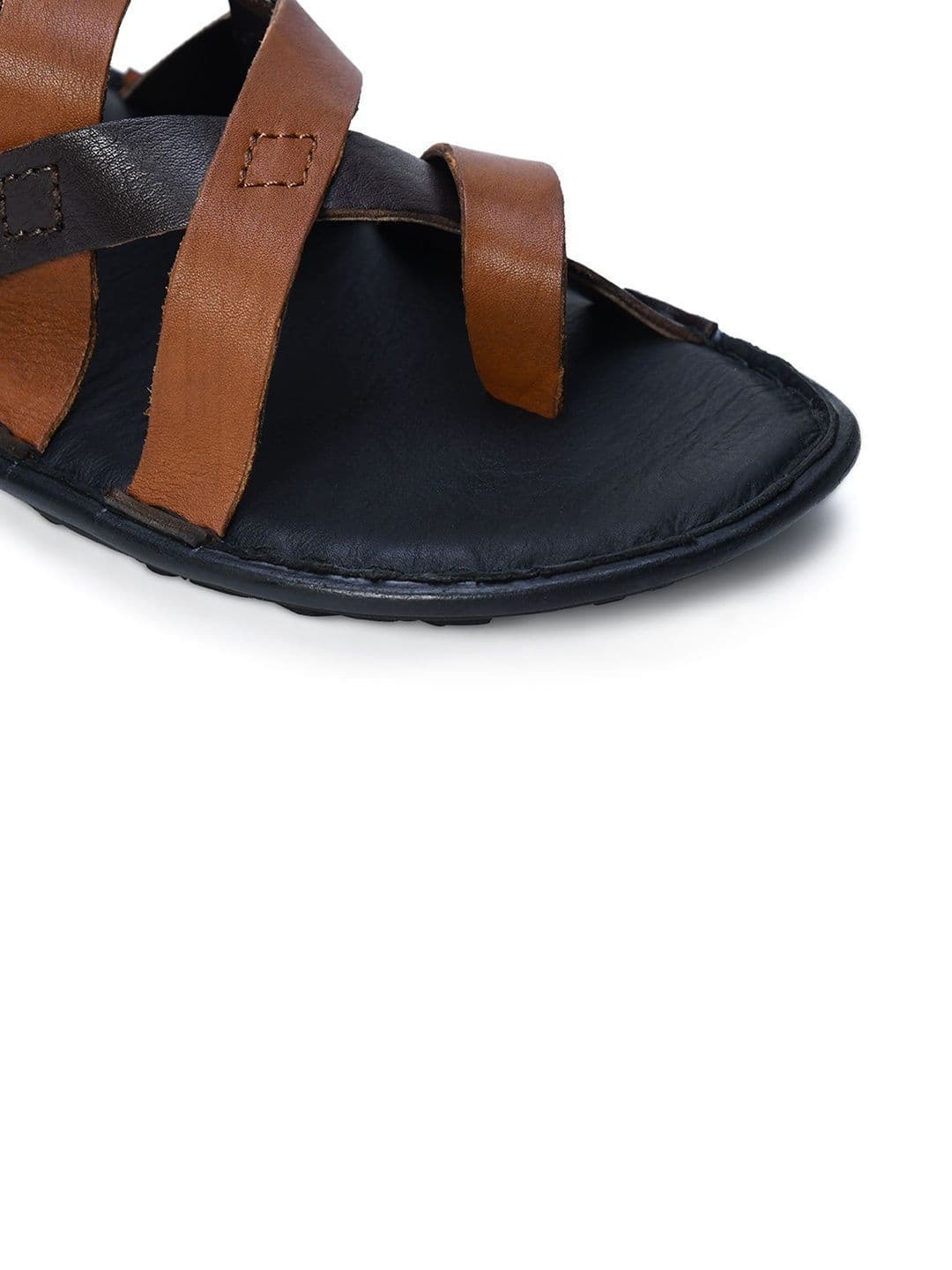 Mardi Gras Men Leather Gladiators Sandals thumbnail 5