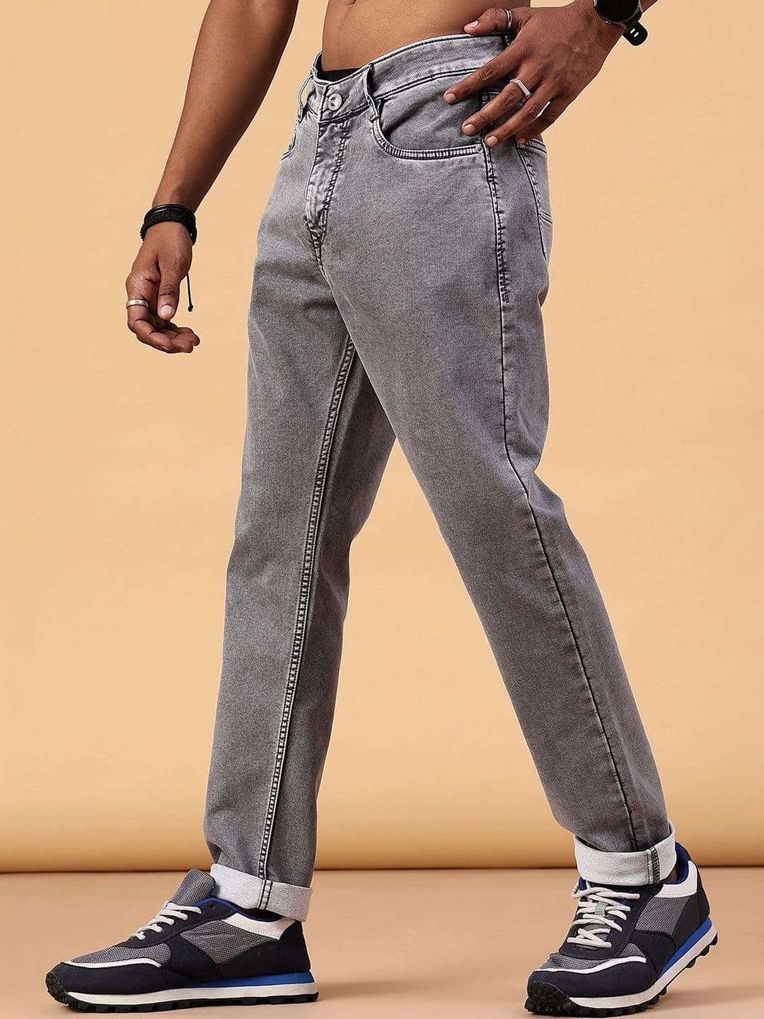 V-Mart Men Regular Fit Mid-Rise Jeans thumbnail 3