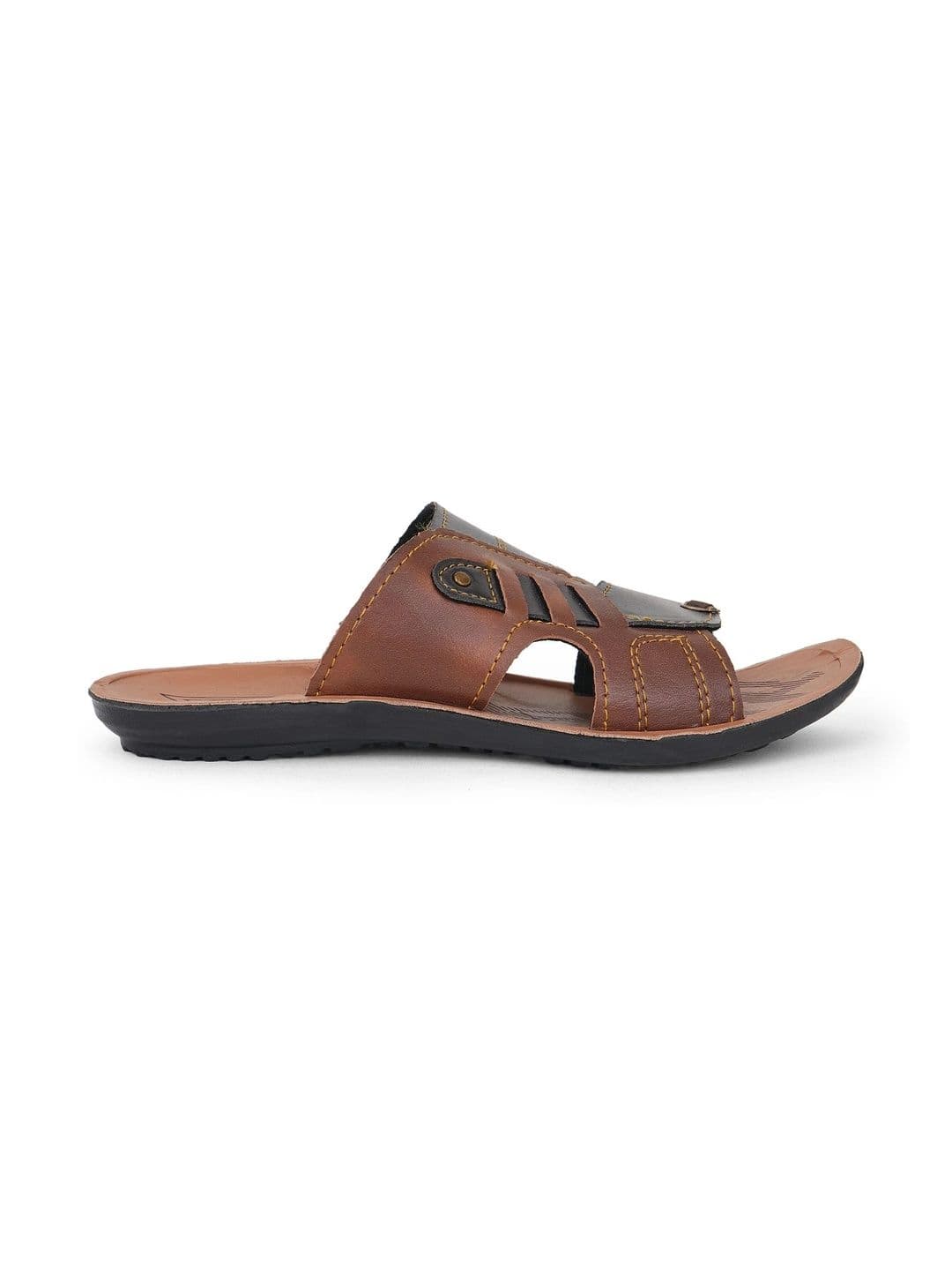 KAPYANSH Men Colourblocked Croslite Sliders thumbnail 2
