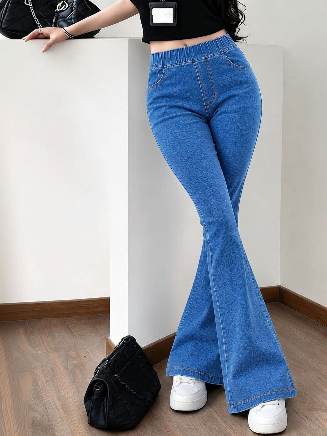 ADBUCKS Women Bootcut High-Rise Stretchable Jeans - view 1