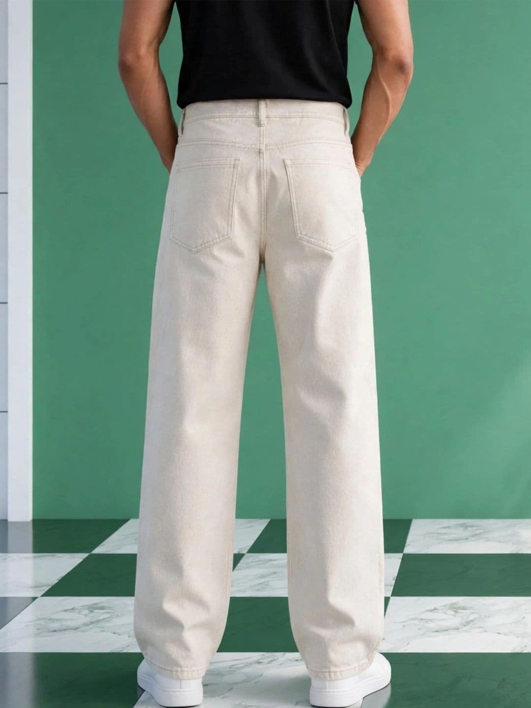 R.Code by The Roadster Life Co. Men Classic Regular Fit Mid-Rise Stretchable Jeans thumbnail 3