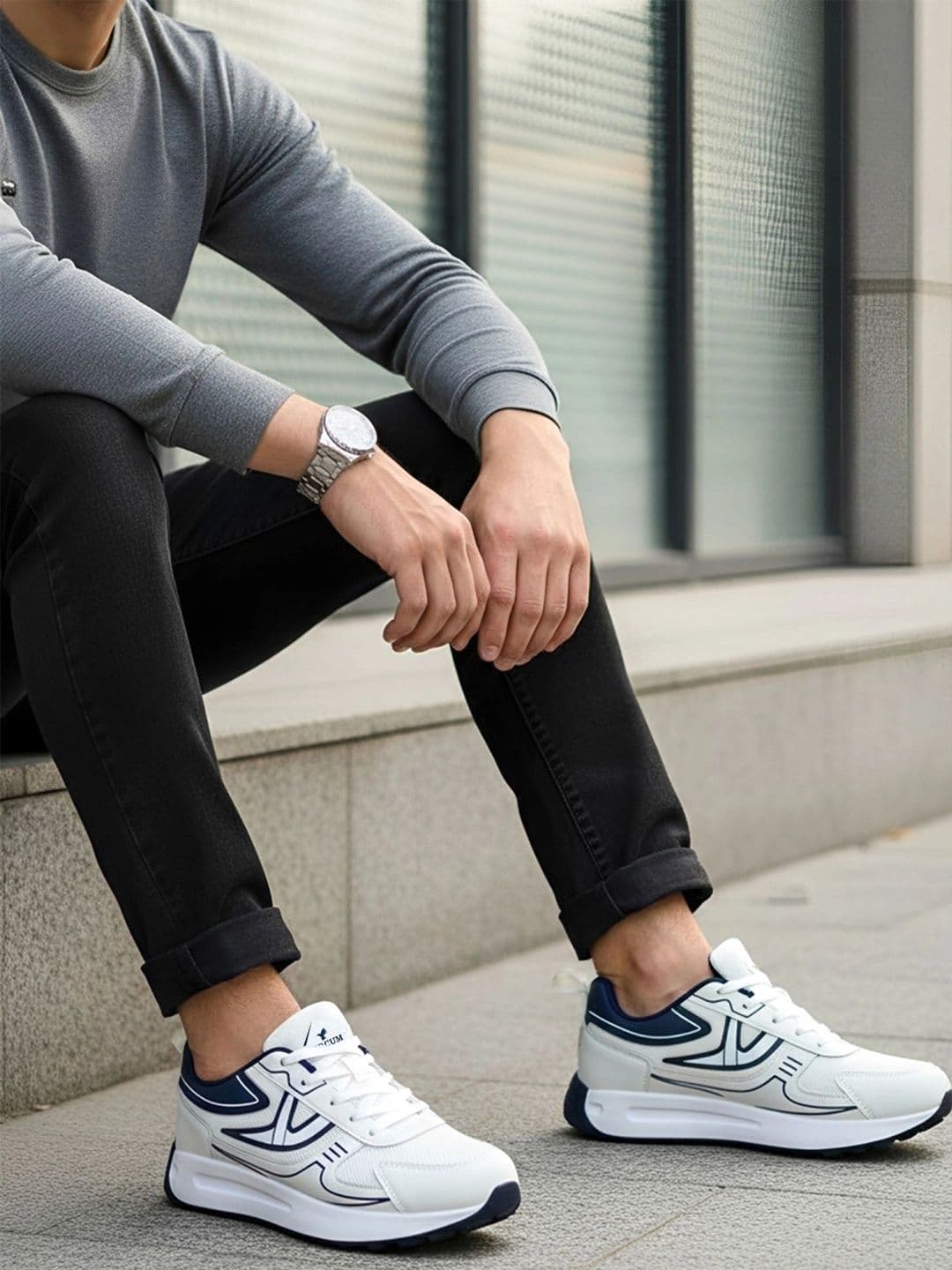 Aircum Men Mesh Running Shoes thumbnail 5