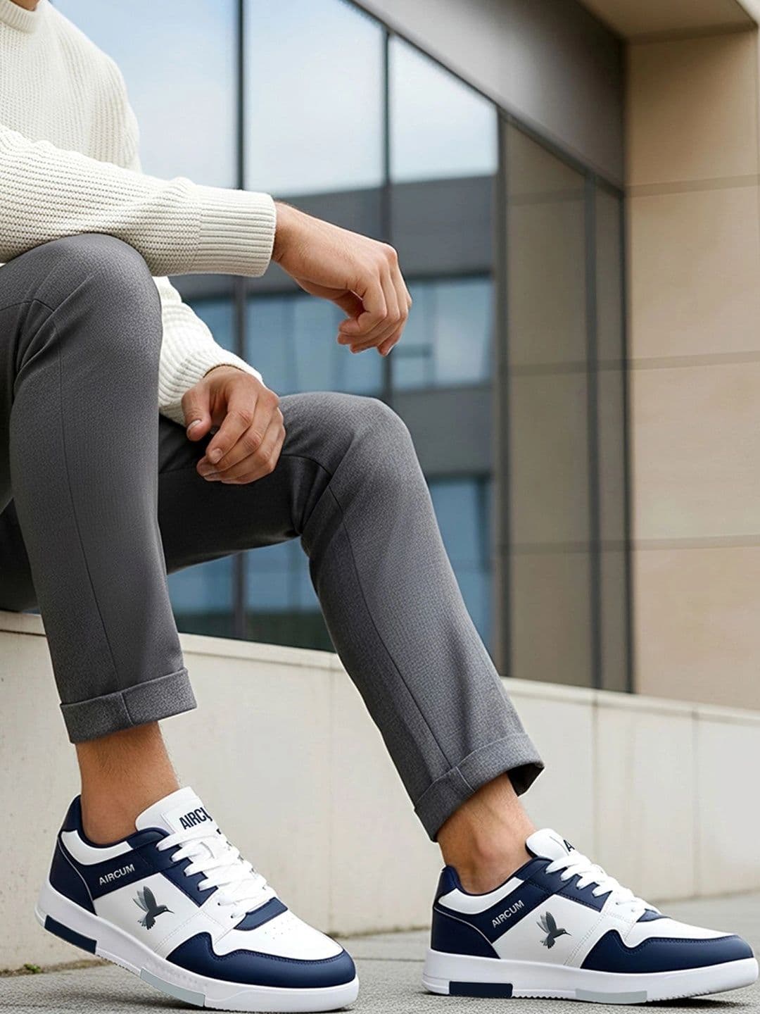 Aircum Men Mesh Walking Shoes thumbnail 2