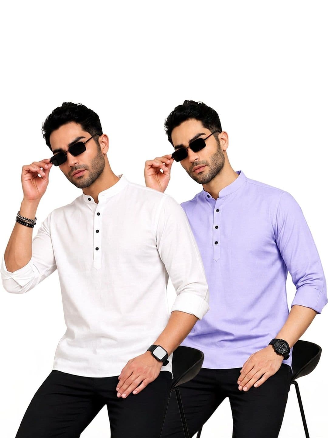 Kavyangle Creation Men Kurta - view 1