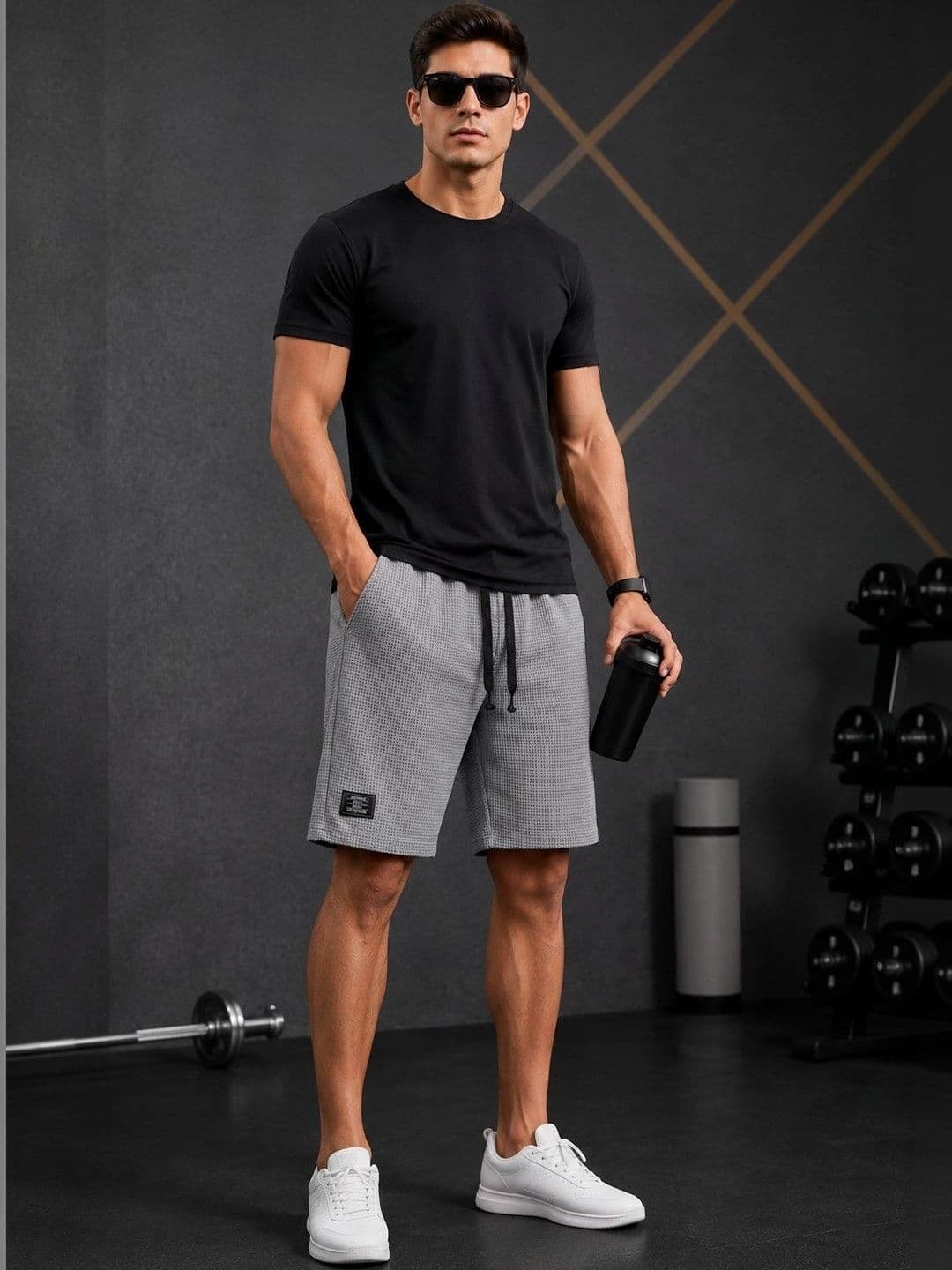Zombom Men Training or Gym Shorts thumbnail 4