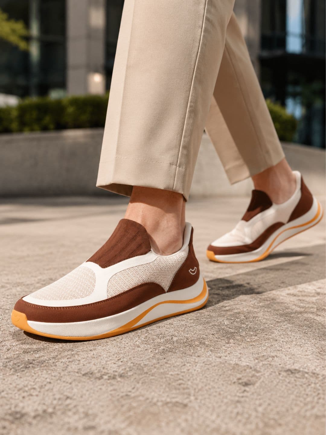 Ten x You Unisex Zenflo Arch Support Walking Slip On Shoes thumbnail 4