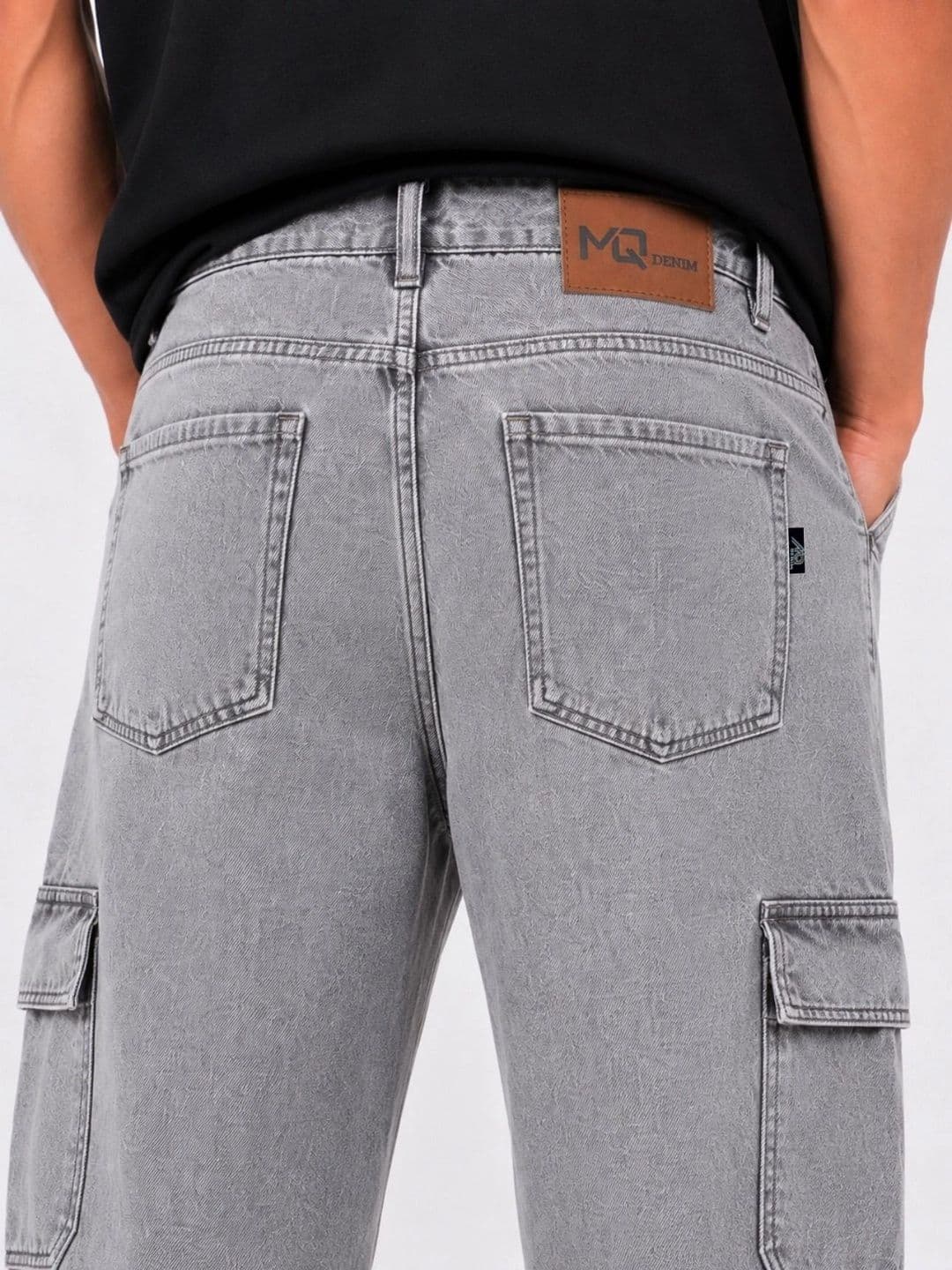 MQ Denim Men Straight Fit Mid-Rise Jeans thumbnail 4