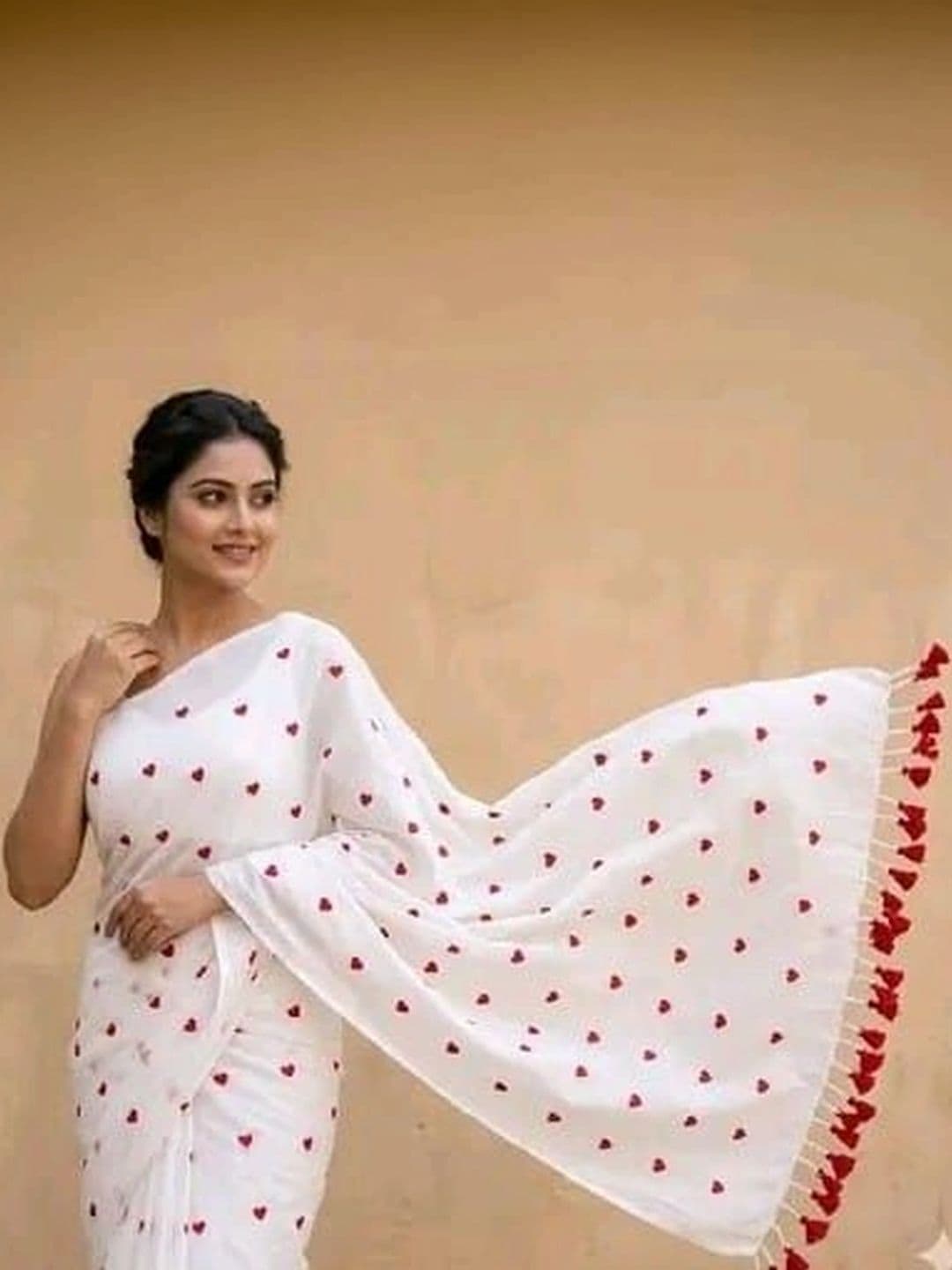 KALINI Pure Cotton Khadi Saree thumbnail 2