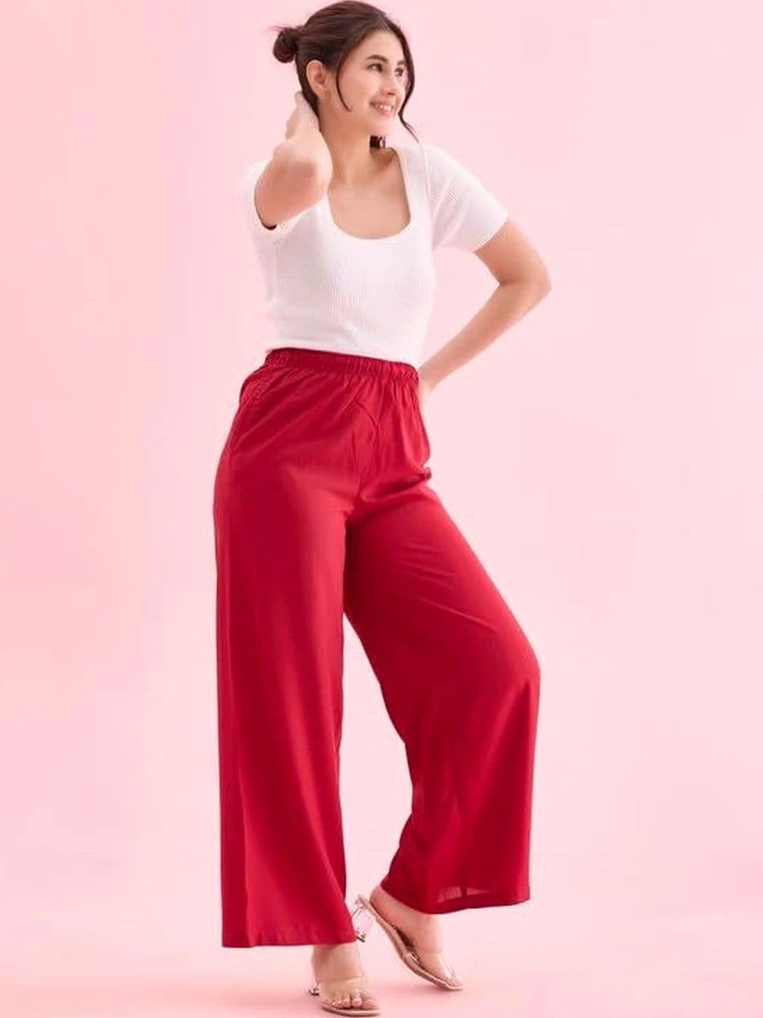 Lomiraa Women Knitted Palazzos thumbnail 2
