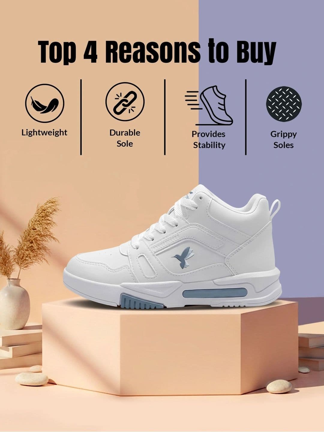 Aircum Men Mesh Running Non-Marking Shoes thumbnail 6
