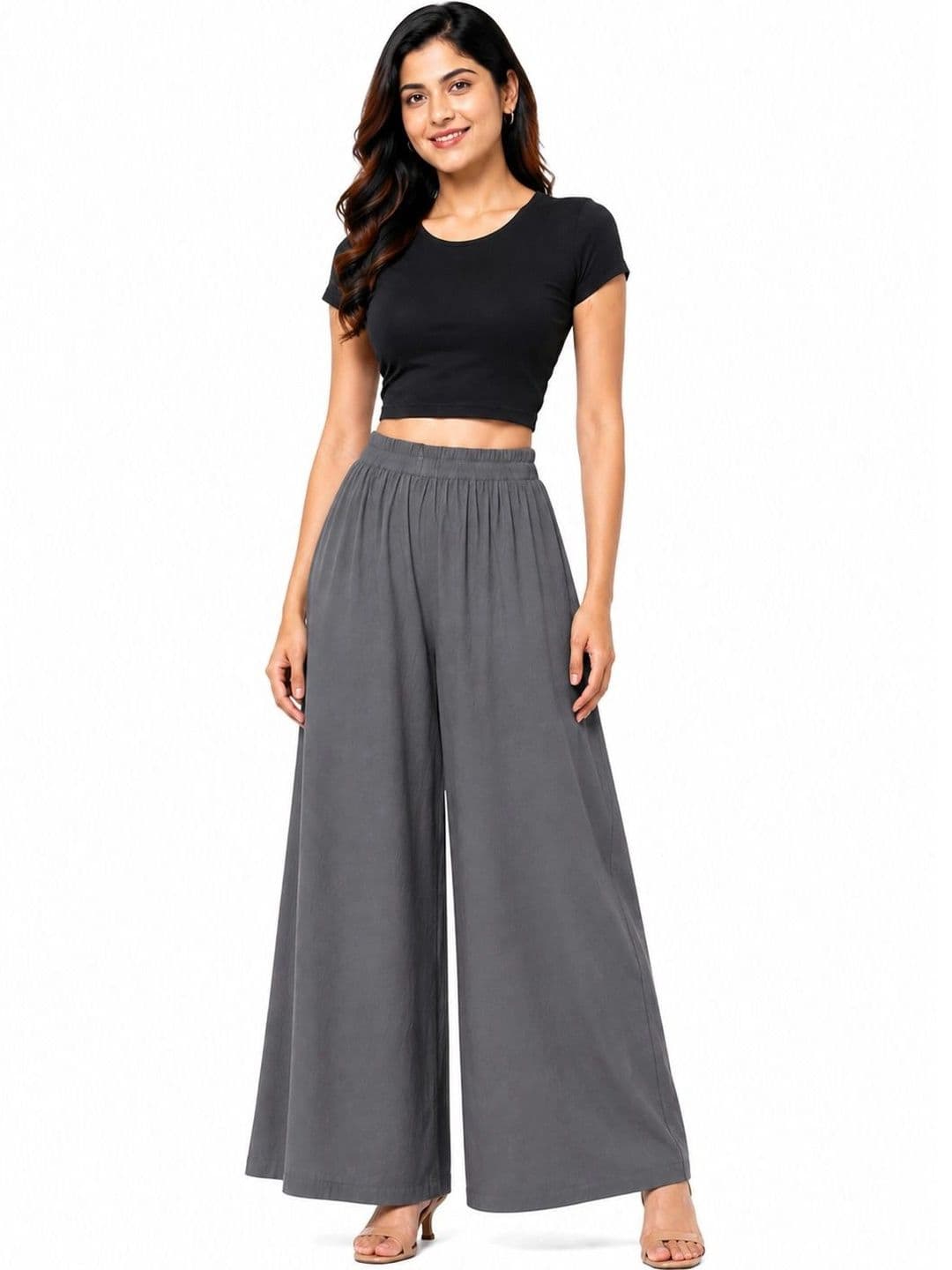 Threadbloom Women Knitted Ethnic Palazzos thumbnail 2
