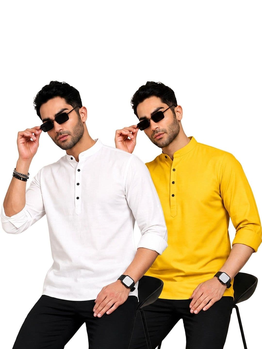Kavyangle Creation Men Kurta - view 1