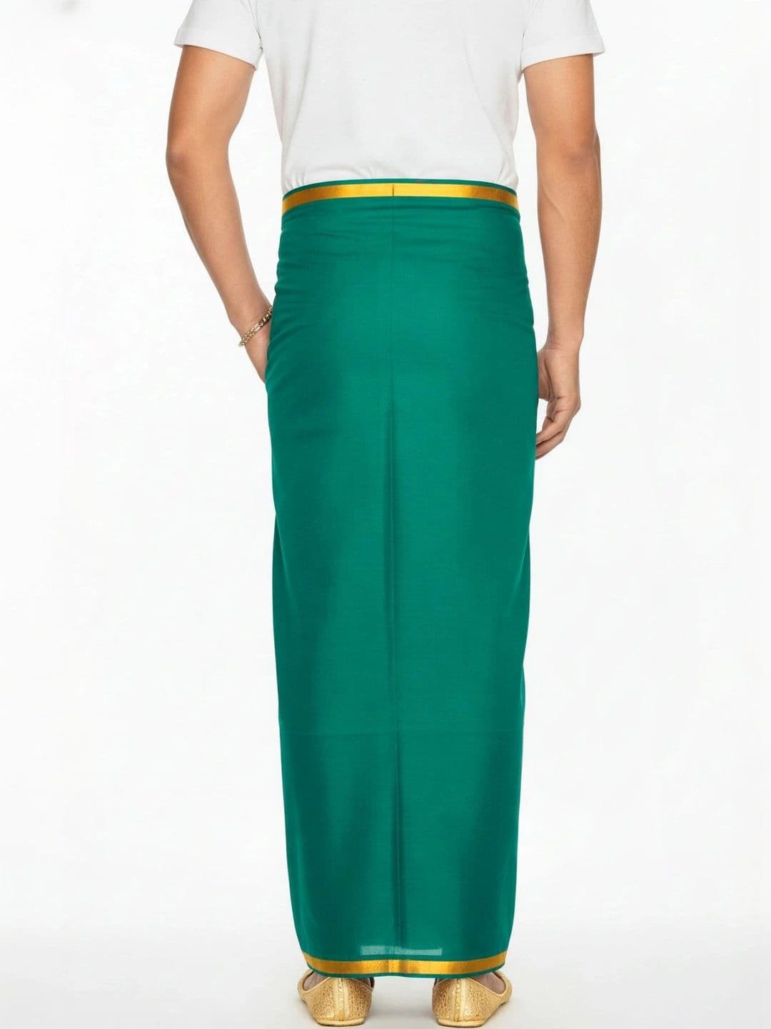 TUNI MANI Men Cotton Dhoti Dhotis thumbnail 2