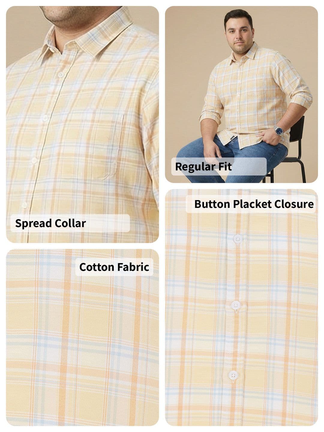 Sztori Checked Casual Shirt thumbnail 3