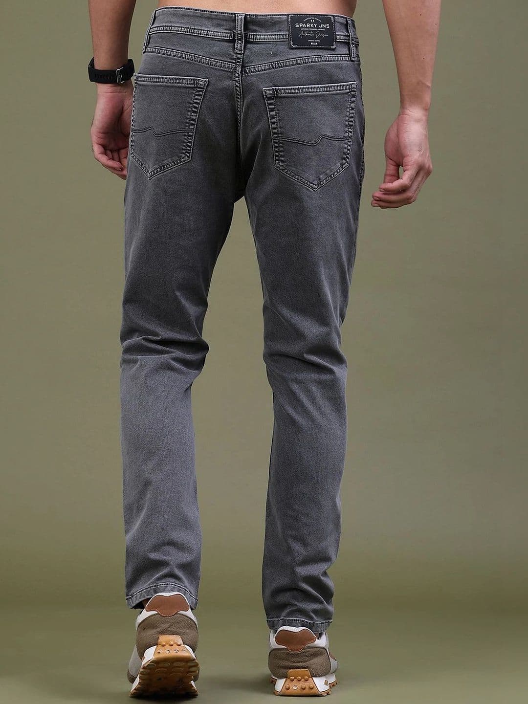 V-Mart Men Regular Fit Mid-Rise Jeans thumbnail 4