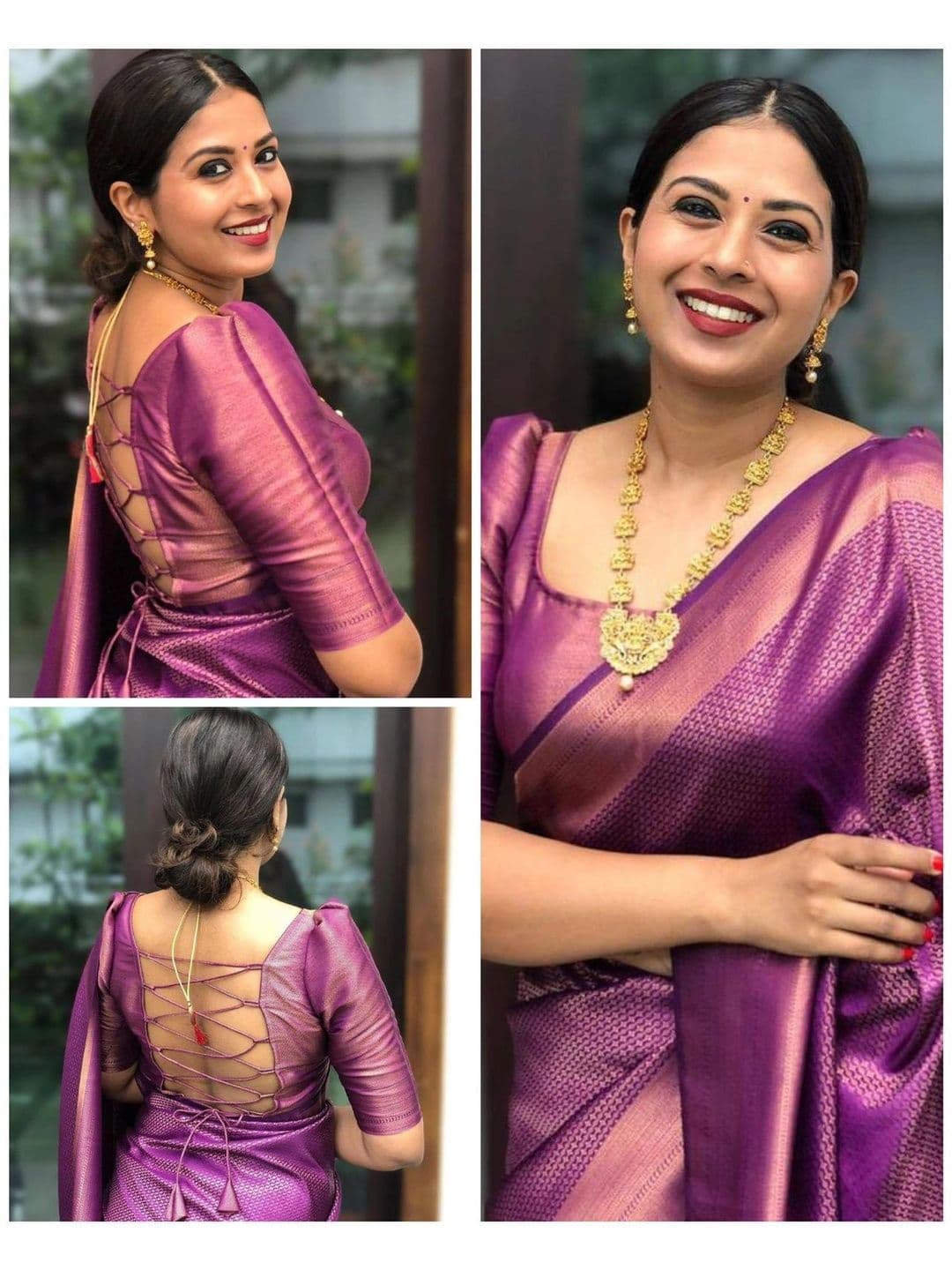 revika Woven Design Zari Art Silk Designer Kanjeevaram Saree thumbnail 2