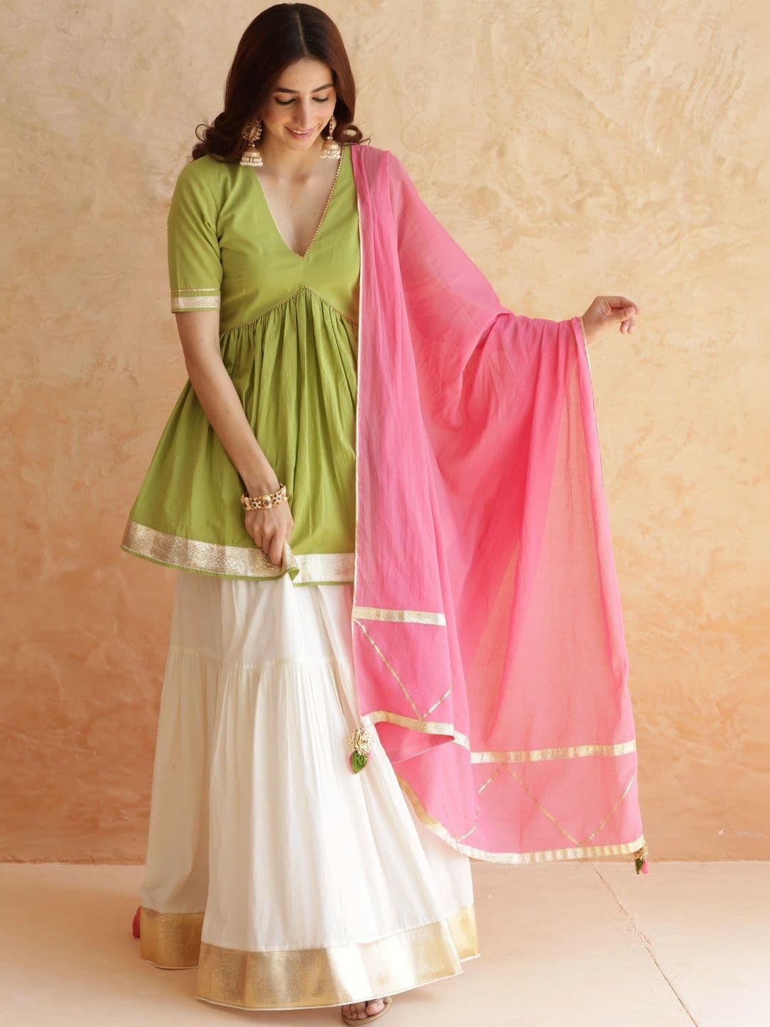 P R LABEL Women Ready to Wear Lehenga & Blouse With Dupatta thumbnail 4