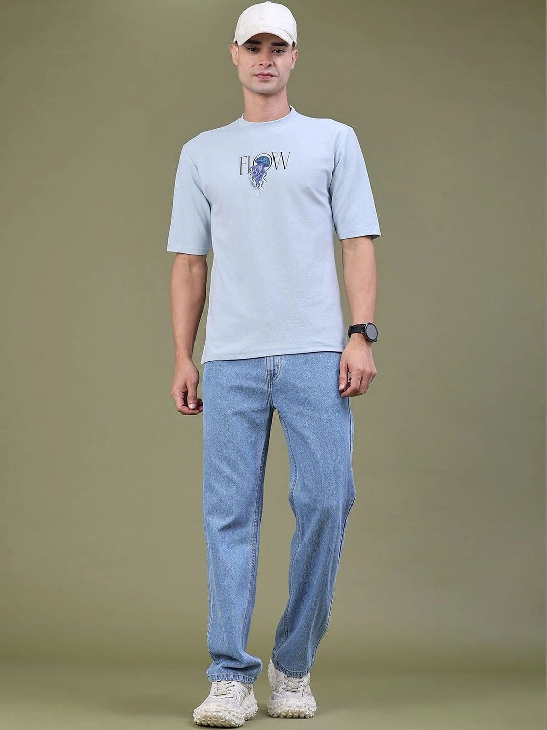 V-Mart Men Regular Fit Mid-Rise Jeans thumbnail 2