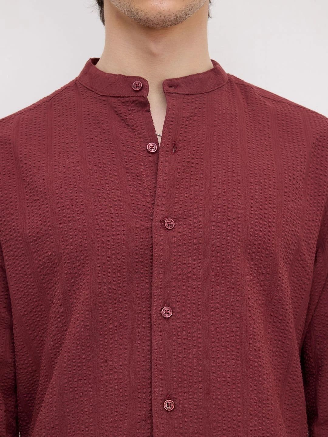 VASTRADO Men Classic Slim Fit Casual Shirt thumbnail 6