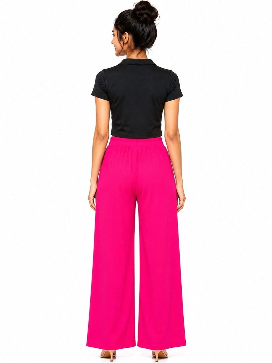 Threadbloom Women Knitted Palazzos thumbnail 5