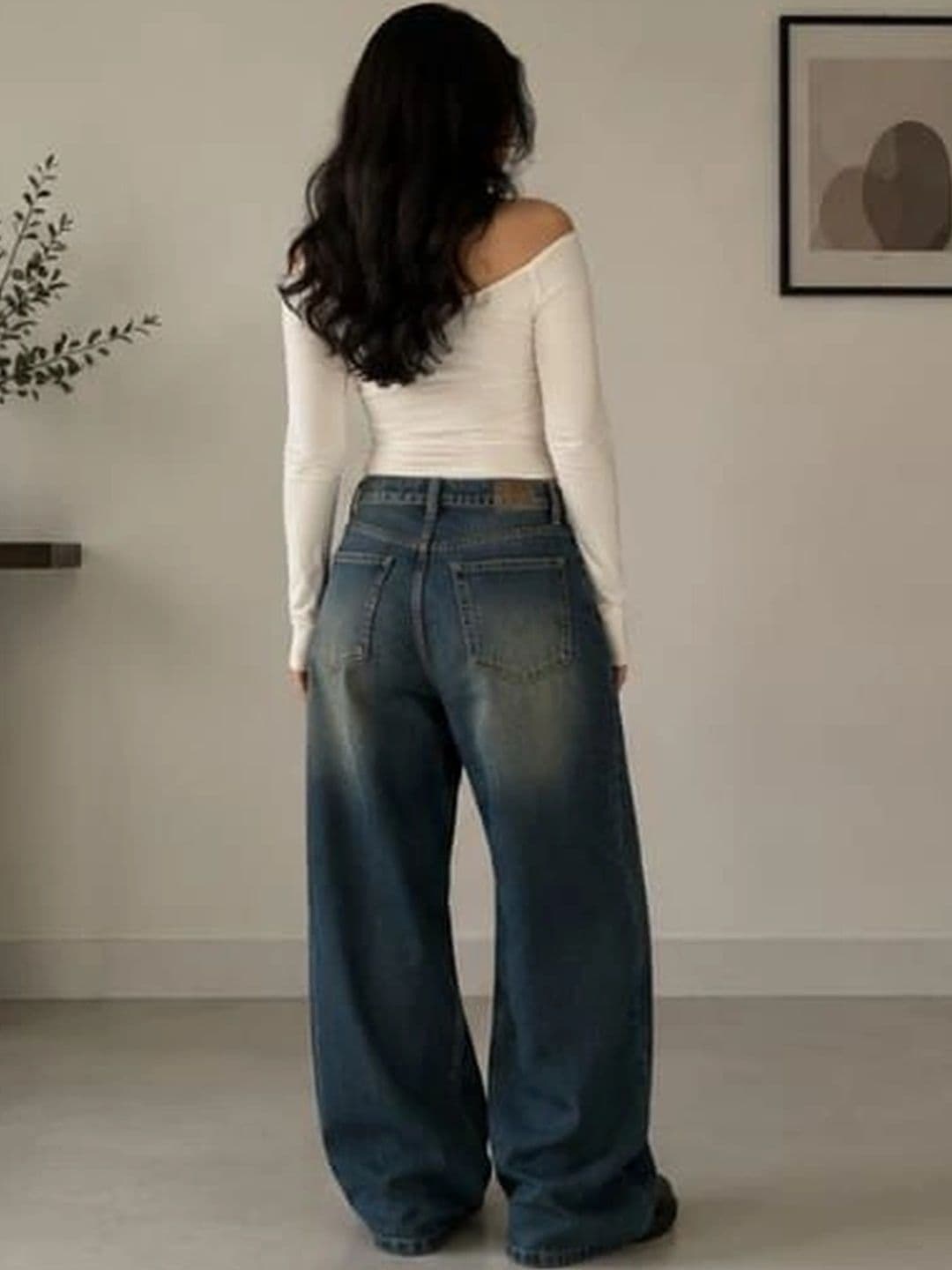 CORSICA Women High-Rise Low Distress Light Fade Acid Wash Jeans thumbnail 5