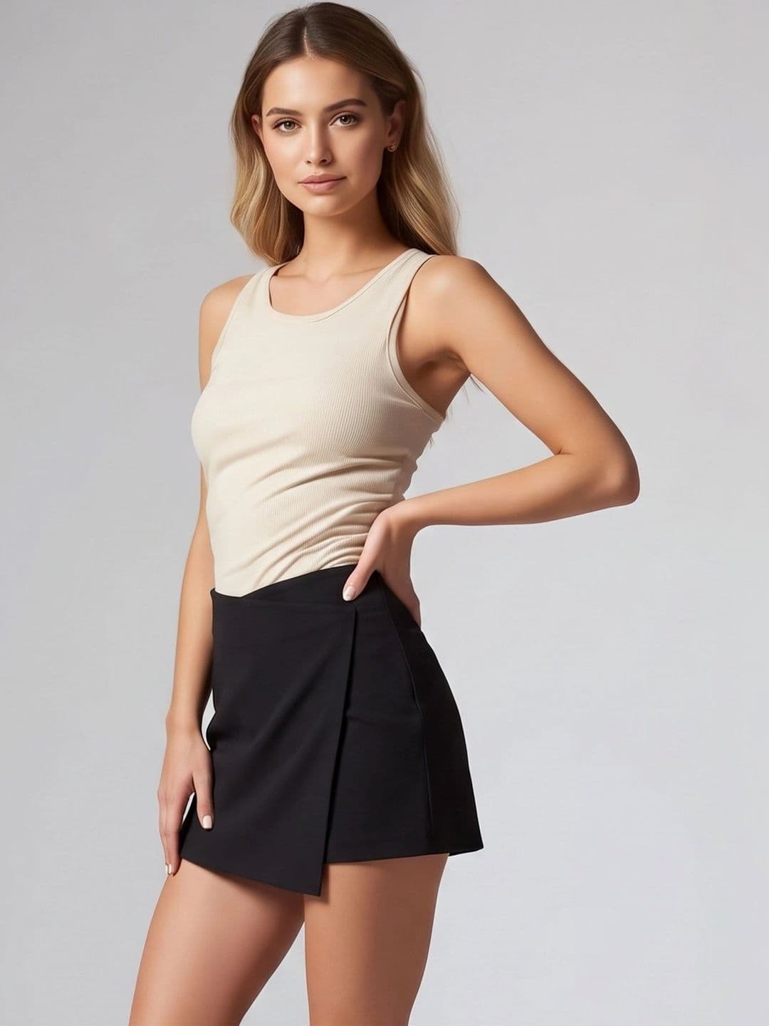 Chemistry Women Mini Wrap Skirt thumbnail 6