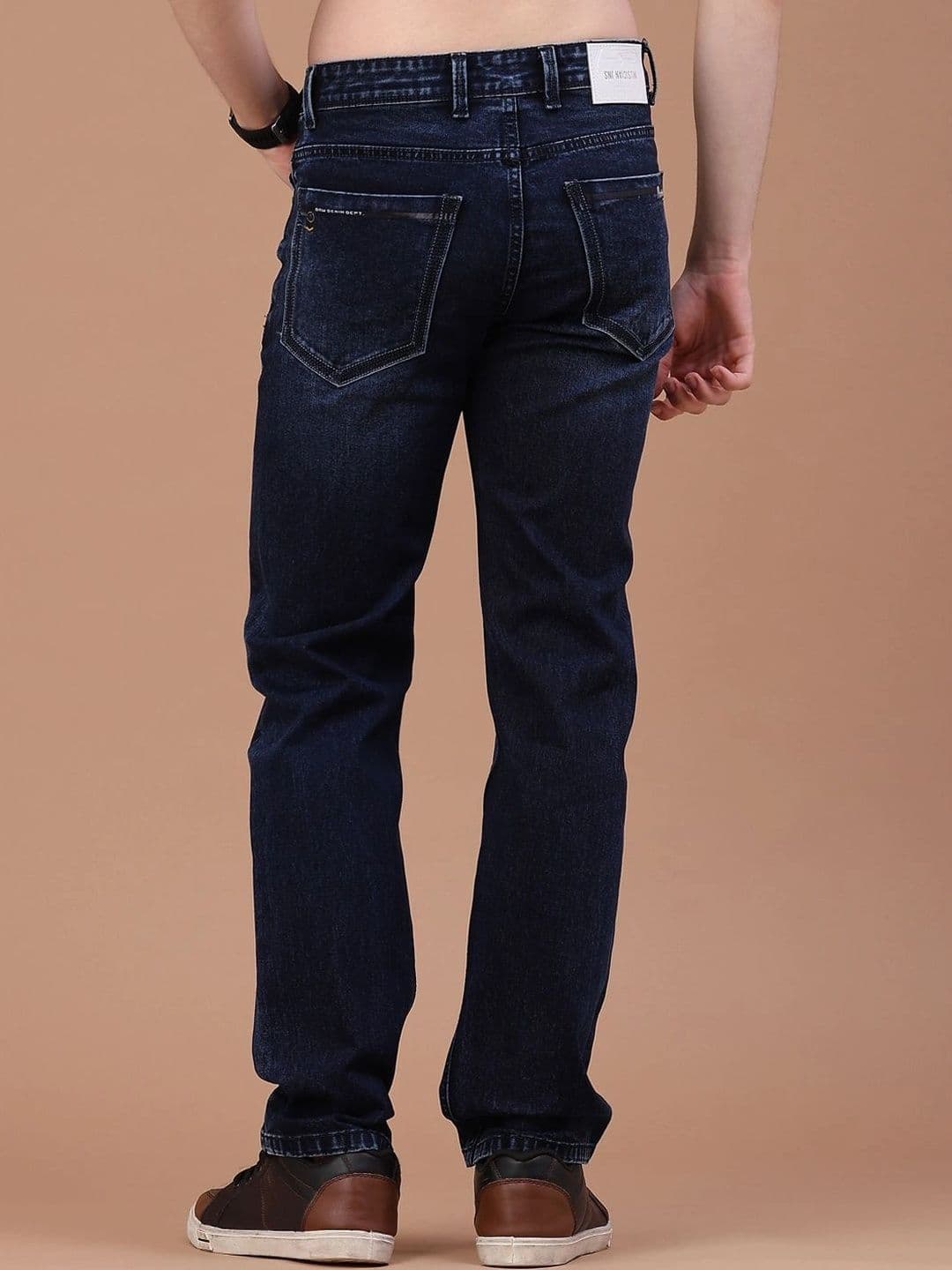 V-Mart Men Regular Fit Mid-Rise Jeans thumbnail 6
