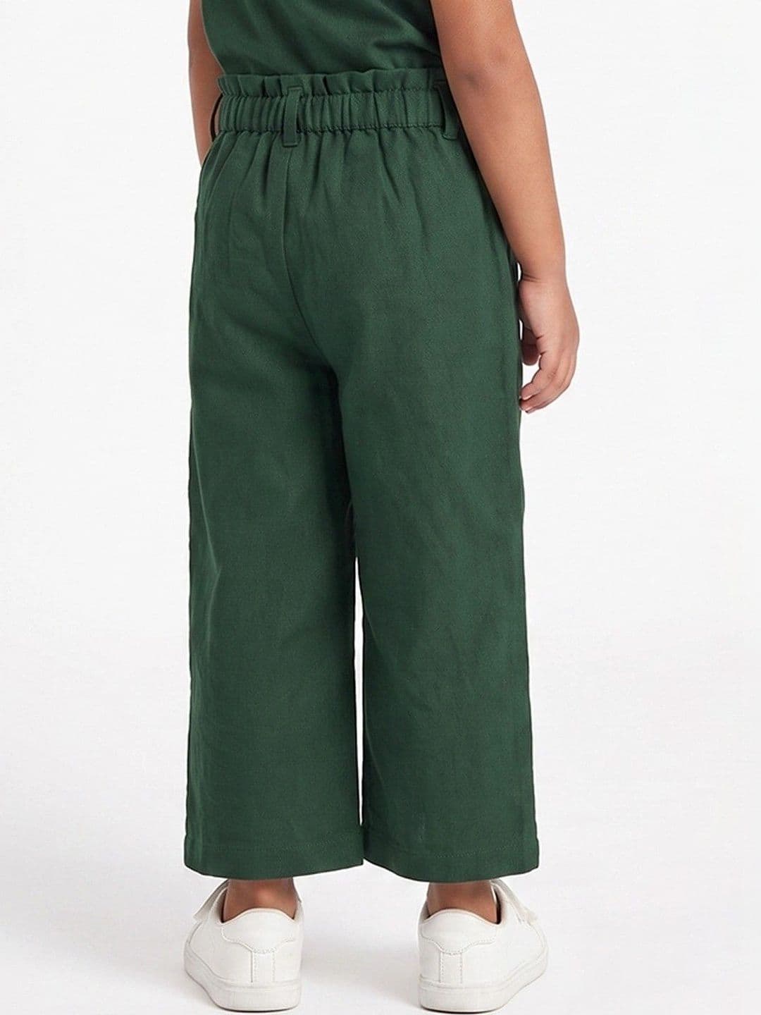 makemyfab Girls Linen Cropped Palazzos thumbnail 4