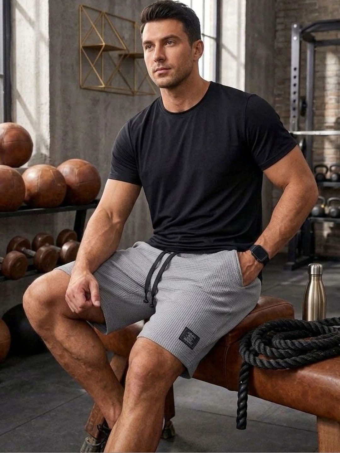 Zombom Men Training or Gym Shorts thumbnail 6