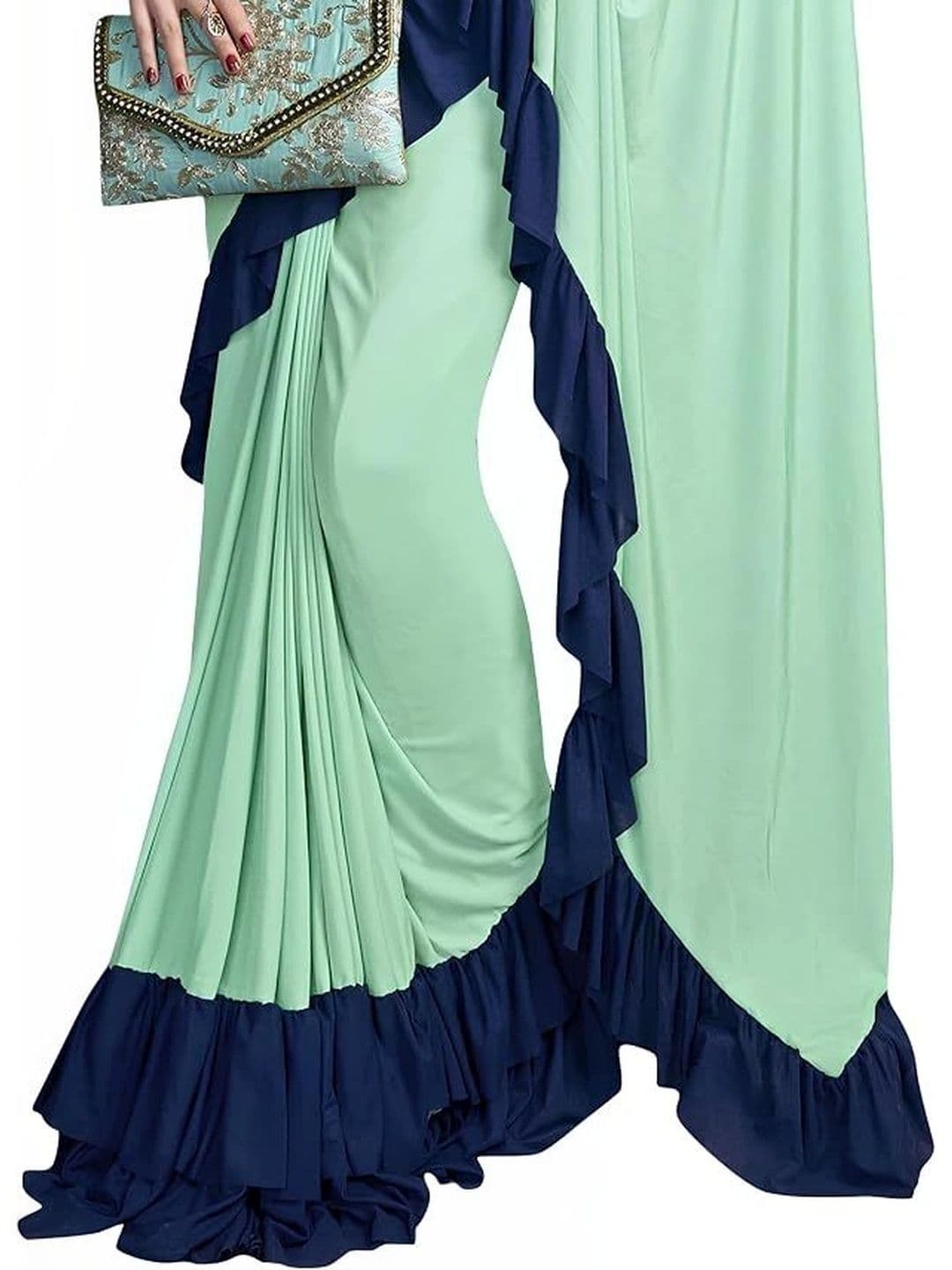 ATTIRIS Women Ready to wear saree thumbnail 4