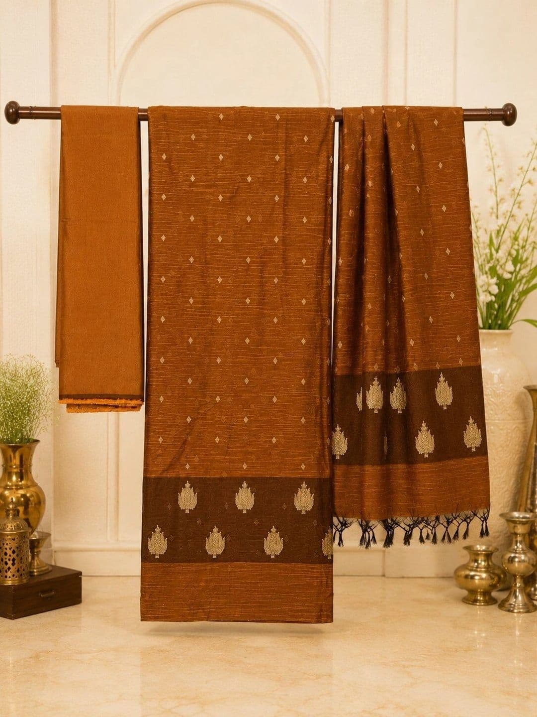Krishna Tanna Unstitched Dress Material - view 1