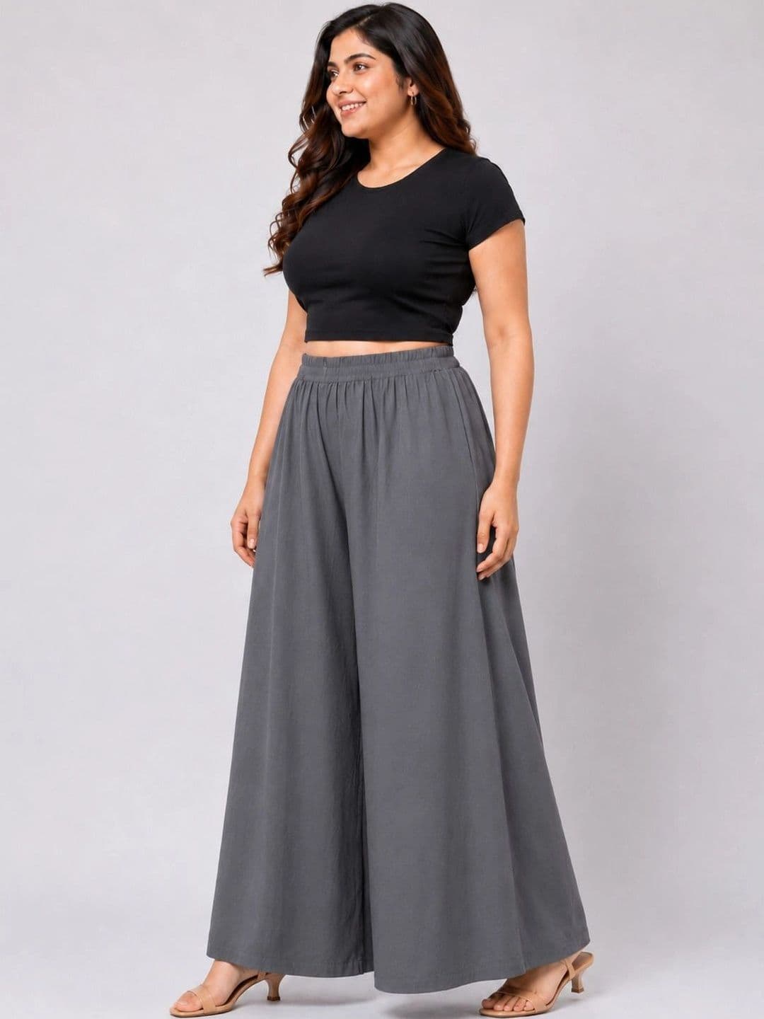 Threadbloom Women Knitted Ethnic Palazzos thumbnail 5