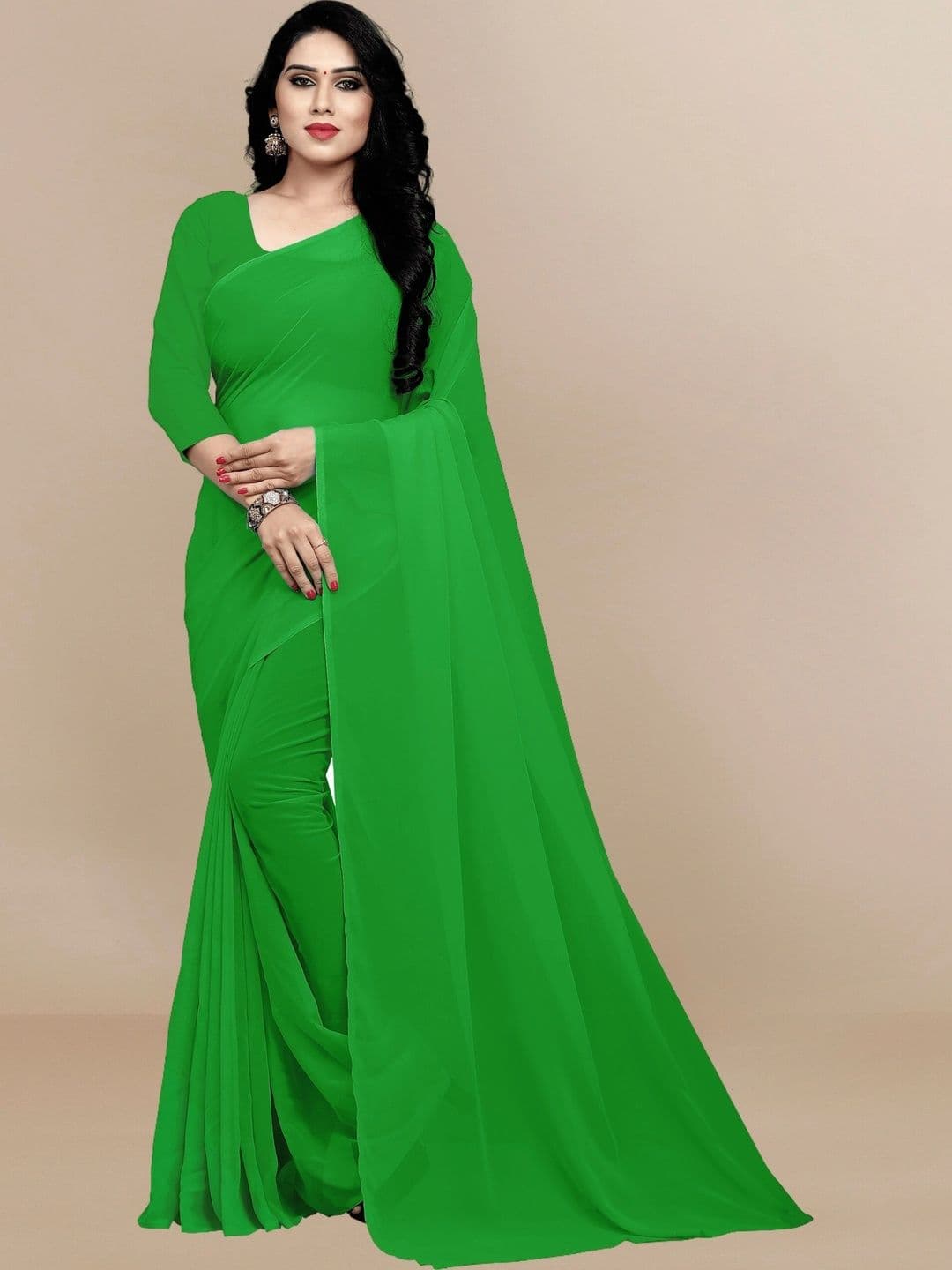 Sangria Pure Georgette Designer Saree - view 1
