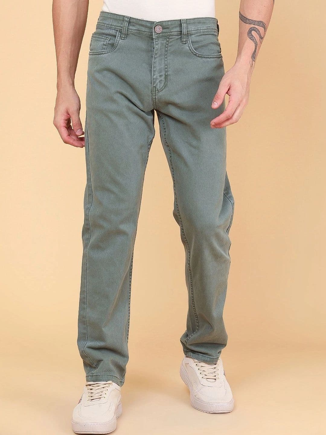 LIMEROAD Men Regular Fit Mid-Rise Jeans - view 1