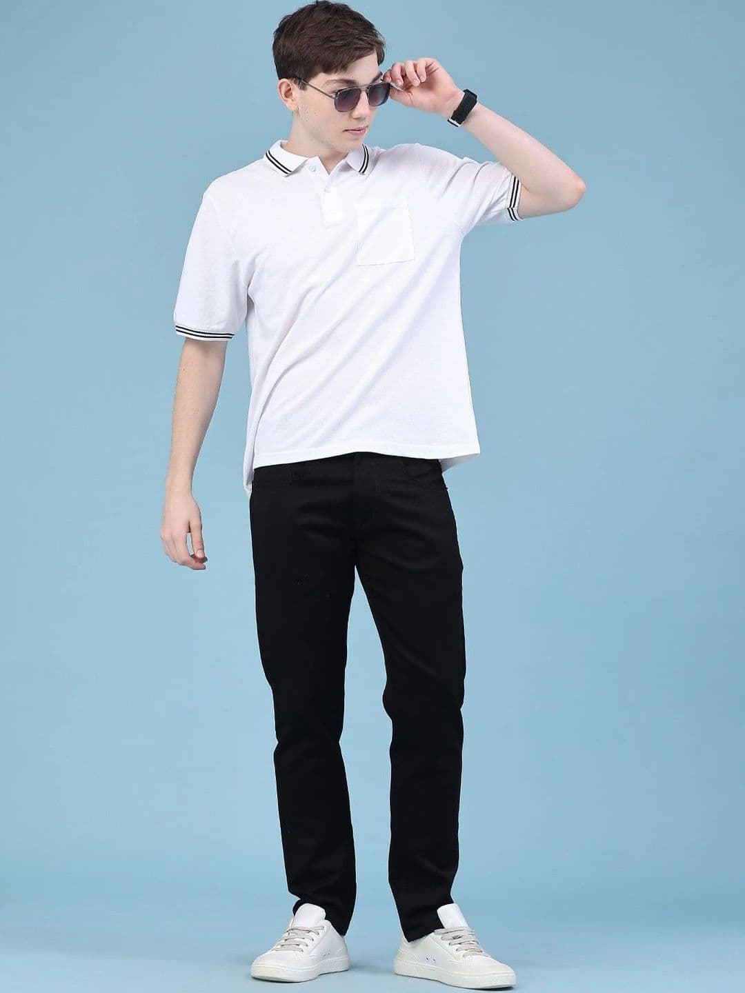 V-Mart Men Slim Fit Mid-Rise Jeans thumbnail 3