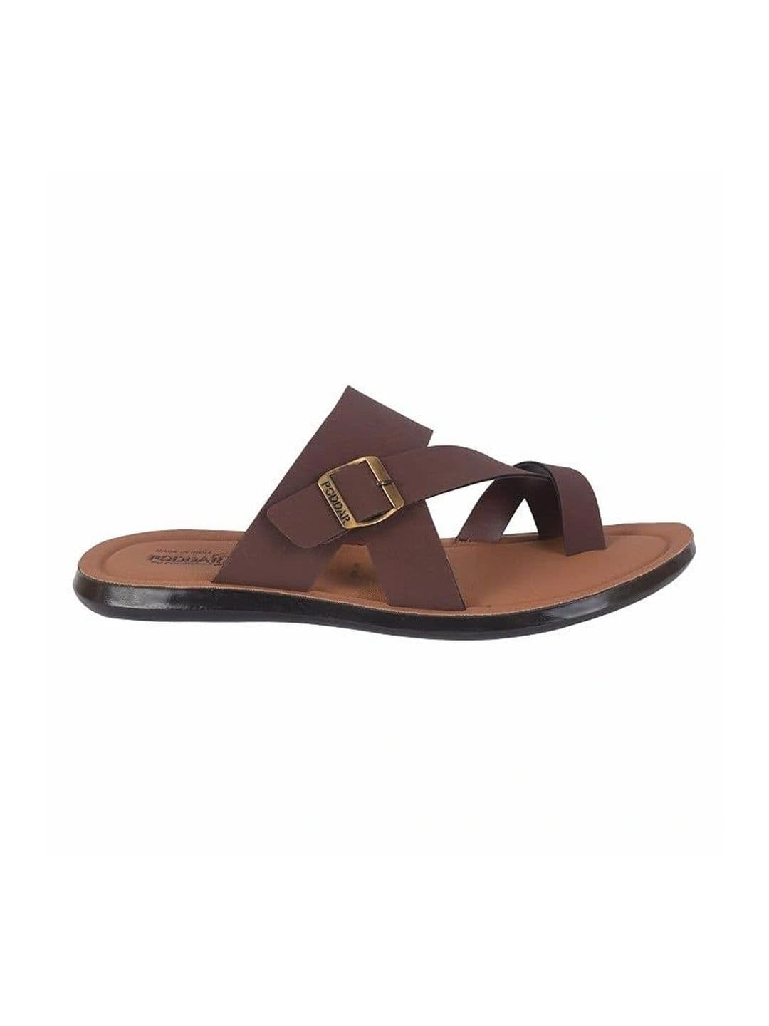 Poddar Men Open Toe Flats with Buckles thumbnail 4