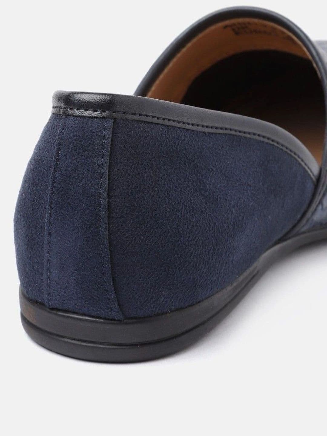 House of Pataudi Men Woven Design Loafers thumbnail 2