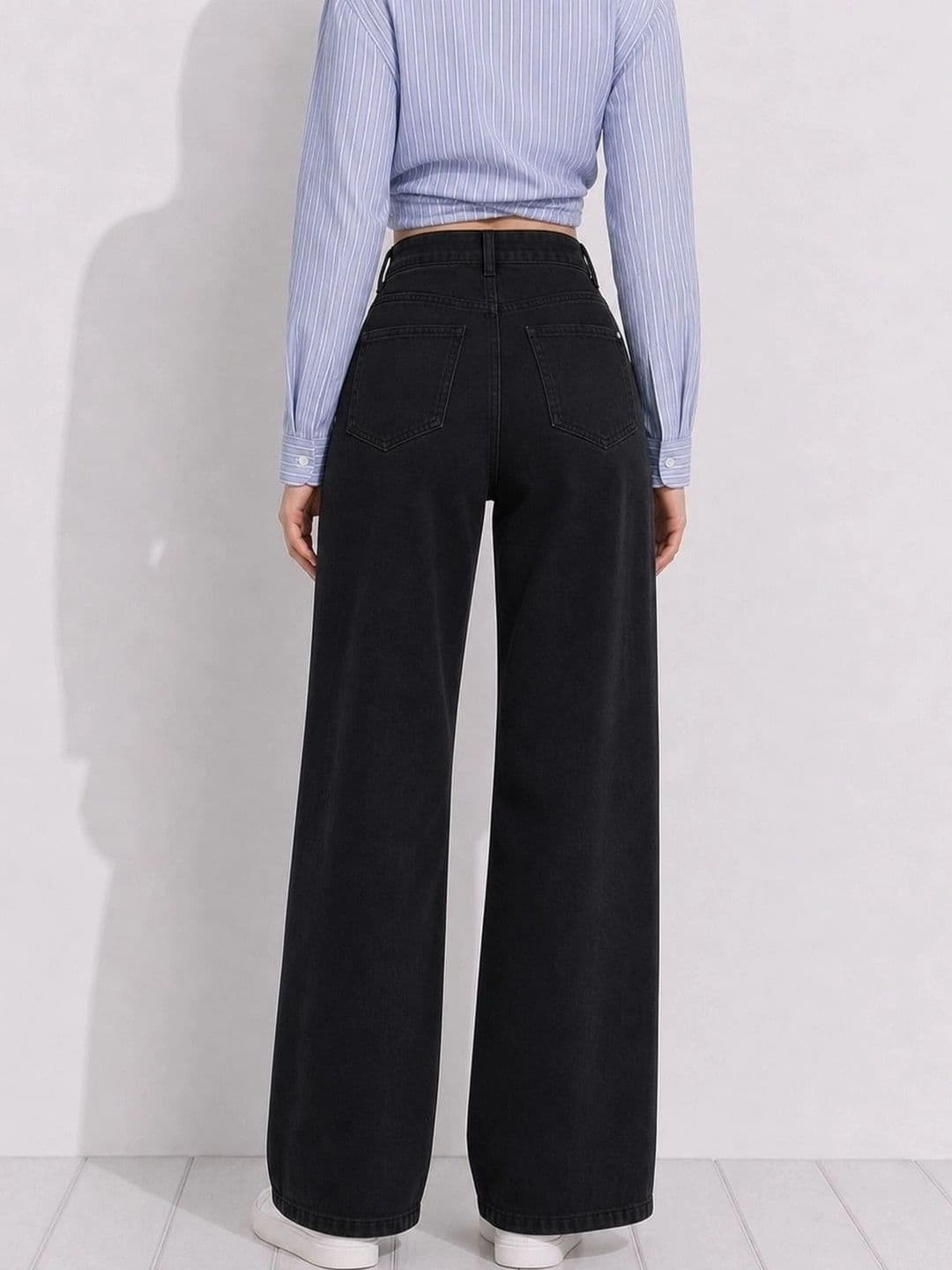 The Roadster Lifestyle Co Women No Fade Clean Look Relaxed Fit Jeans thumbnail 5