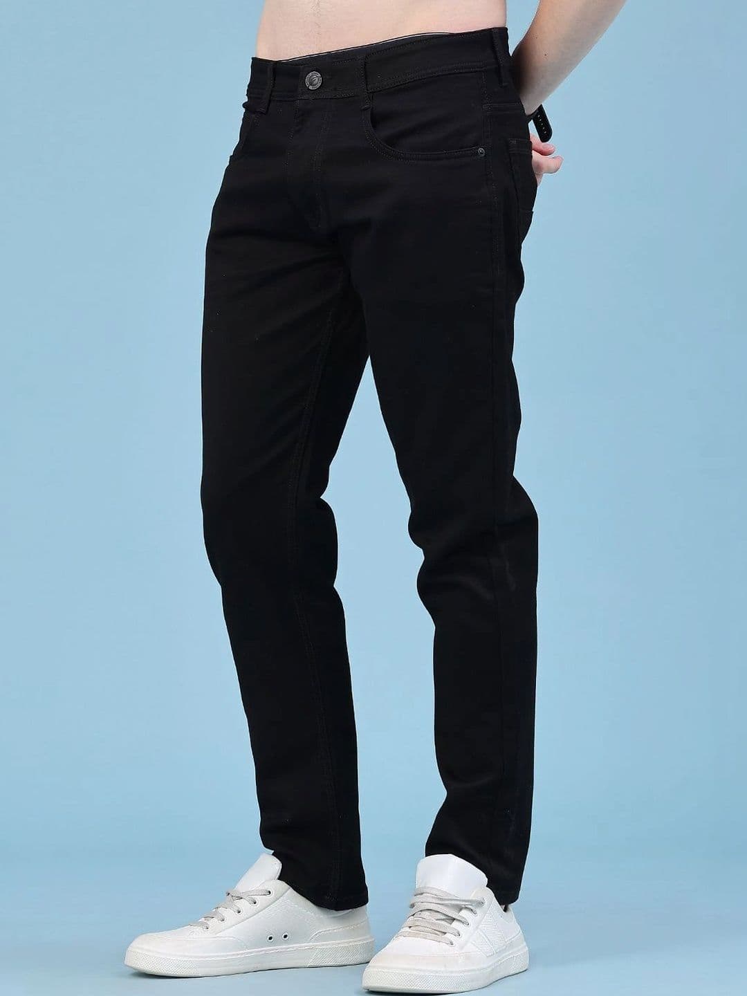 V-Mart Men Slim Fit Mid-Rise Jeans thumbnail 5