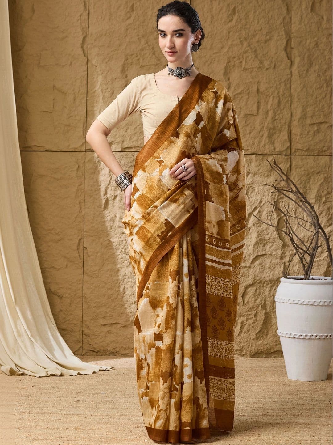 Suha Silk Blend Saree - view 1
