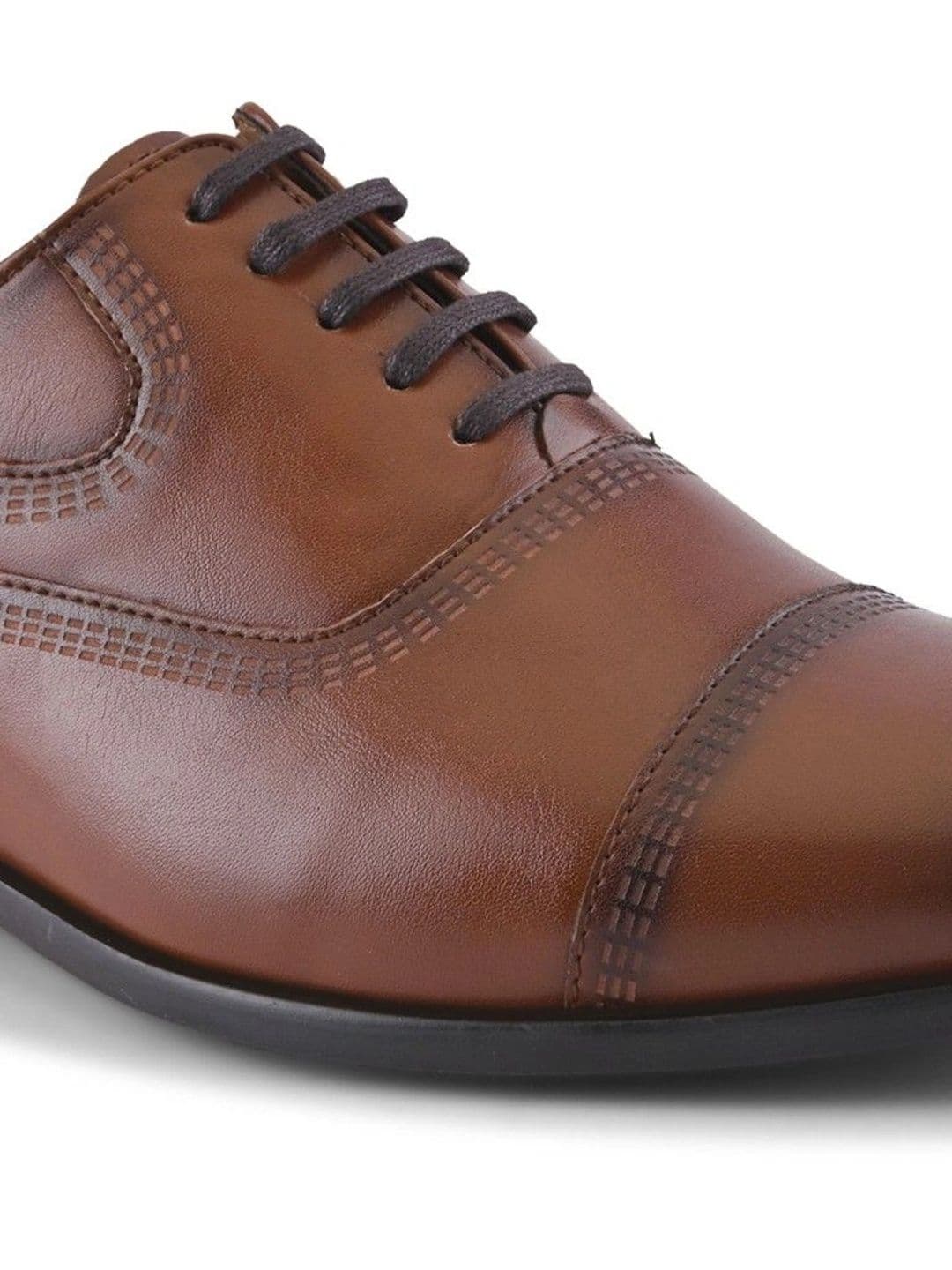 San Frissco Men Pointed Toe Lace-Ups Formal Oxfords Shoes thumbnail 3