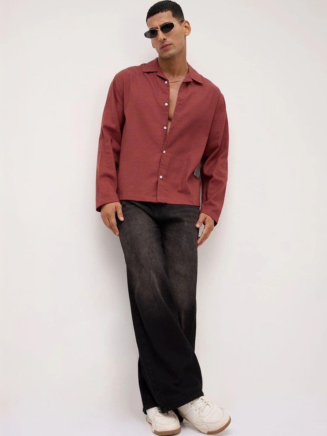 VASTRADO Men Classic Boxy Casual Shirt thumbnail 5