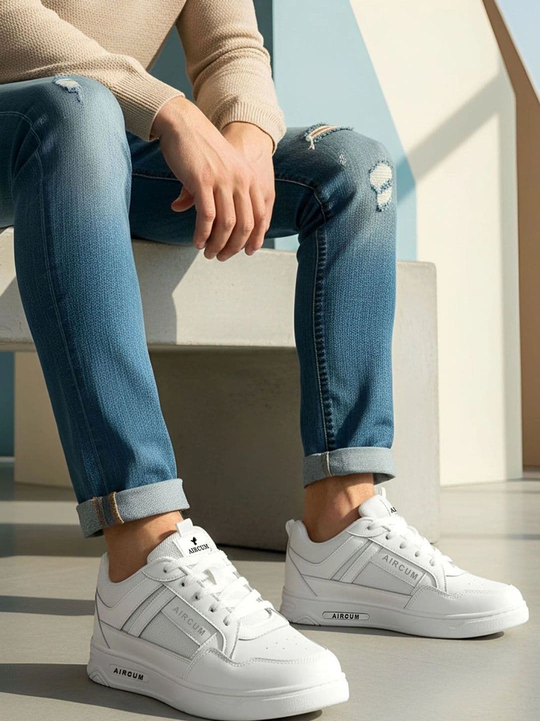 Aircum Men Mesh Running Shoes thumbnail 6