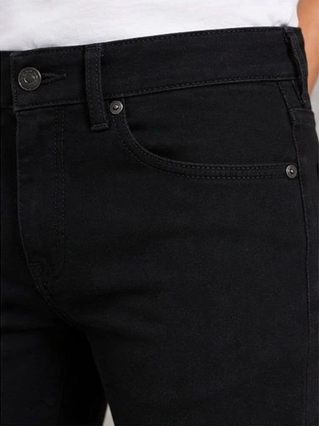 Global Jeans Men Regular Fit Mid-Rise Jeans thumbnail 2