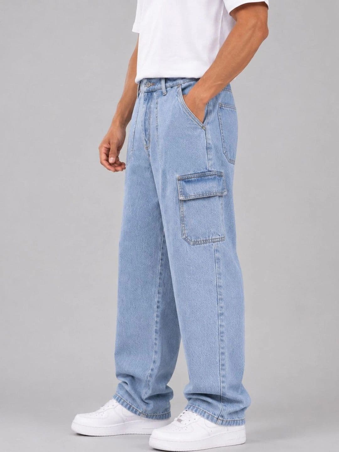 MQ Denim Men Straight Fit Mid-Rise Jeans thumbnail 5