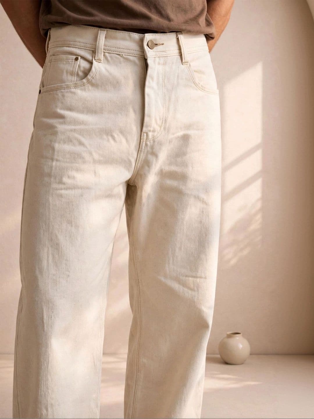 Kook N Keech Men Classic Regular Fit Mid-Rise Stretchable Jeans thumbnail 3