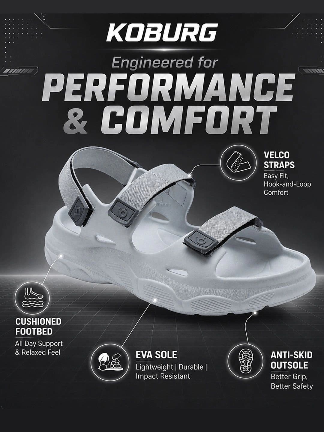 Koburg Men Sandals thumbnail 3