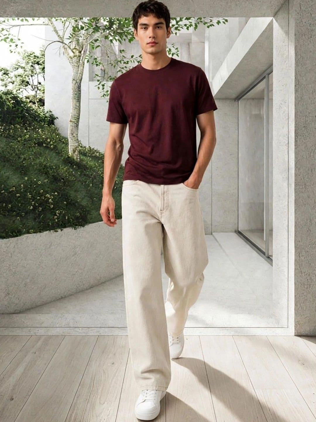 Kook N Keech Men Classic Regular Fit Mid-Rise Stretchable Jeans thumbnail 5
