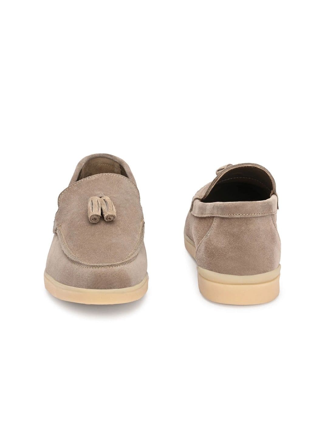 Lushwalk Men Suede Round Toe Slip-On Loafers Shoes thumbnail 4