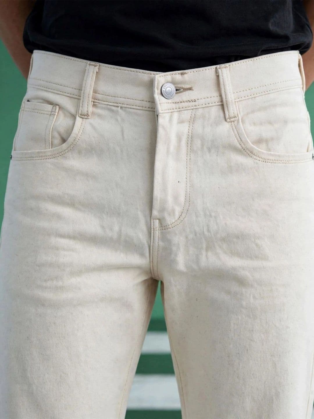 Encrypt Men Classic Regular Fit Mid-Rise Stretchable Jeans thumbnail 2